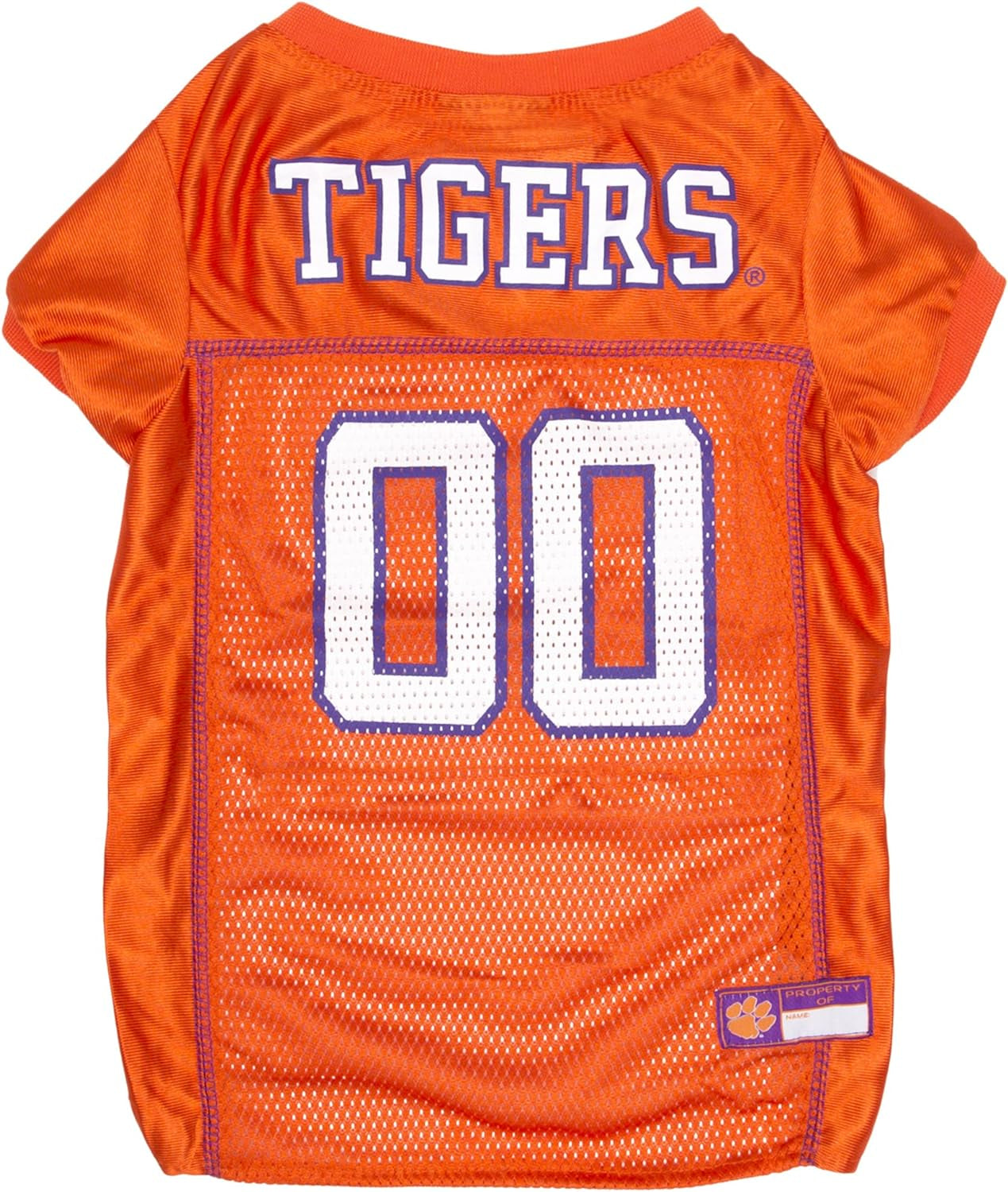 NCAA Clemson Tigers Dog Jersey, Size Small (CL-4006-SM)