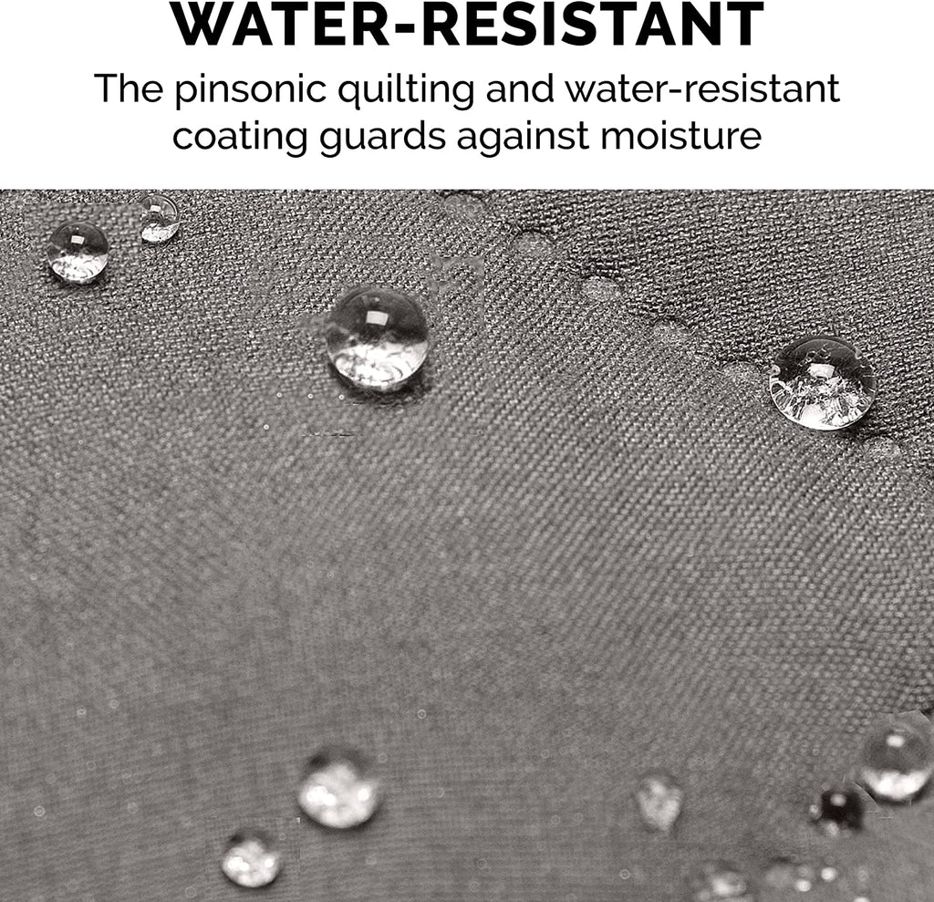 Water-Resistant Sofa Cover for Dogs & Cats, Reversible Couch Protector with Secure Straps and Pinsonic Quilted Fabric, Machine Washable Couch Cover, Large Sofa, Gray/Mist